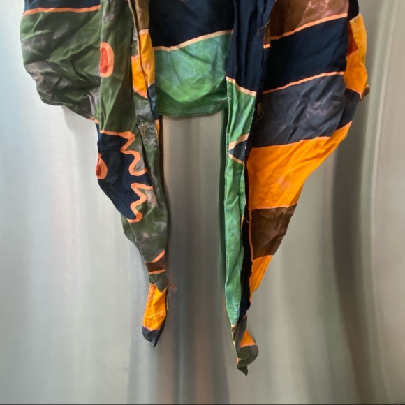 VINTAGE TIE FRONT CROP TOP - Picture 9 of 13